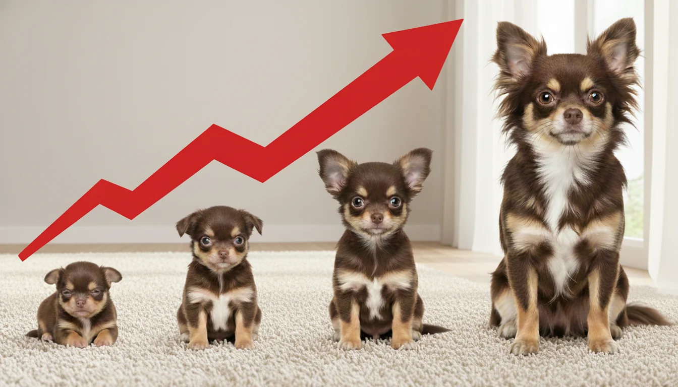 calcola il peso del tuo chihuahua scopri quanto pesera da adulto