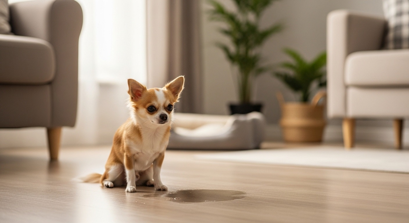 Chihuahua maschio fa pipì in casa: cause, significato e soluzioni efficaci