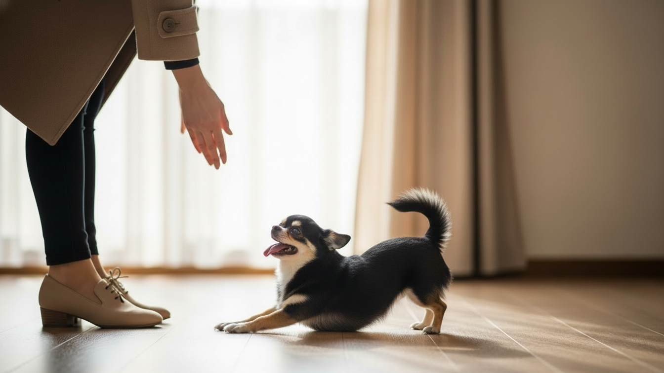 why your chihuahua stretches when you get home the hidden meaning behind this adorable behavior